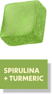 SPIRULINA + TURMERIC