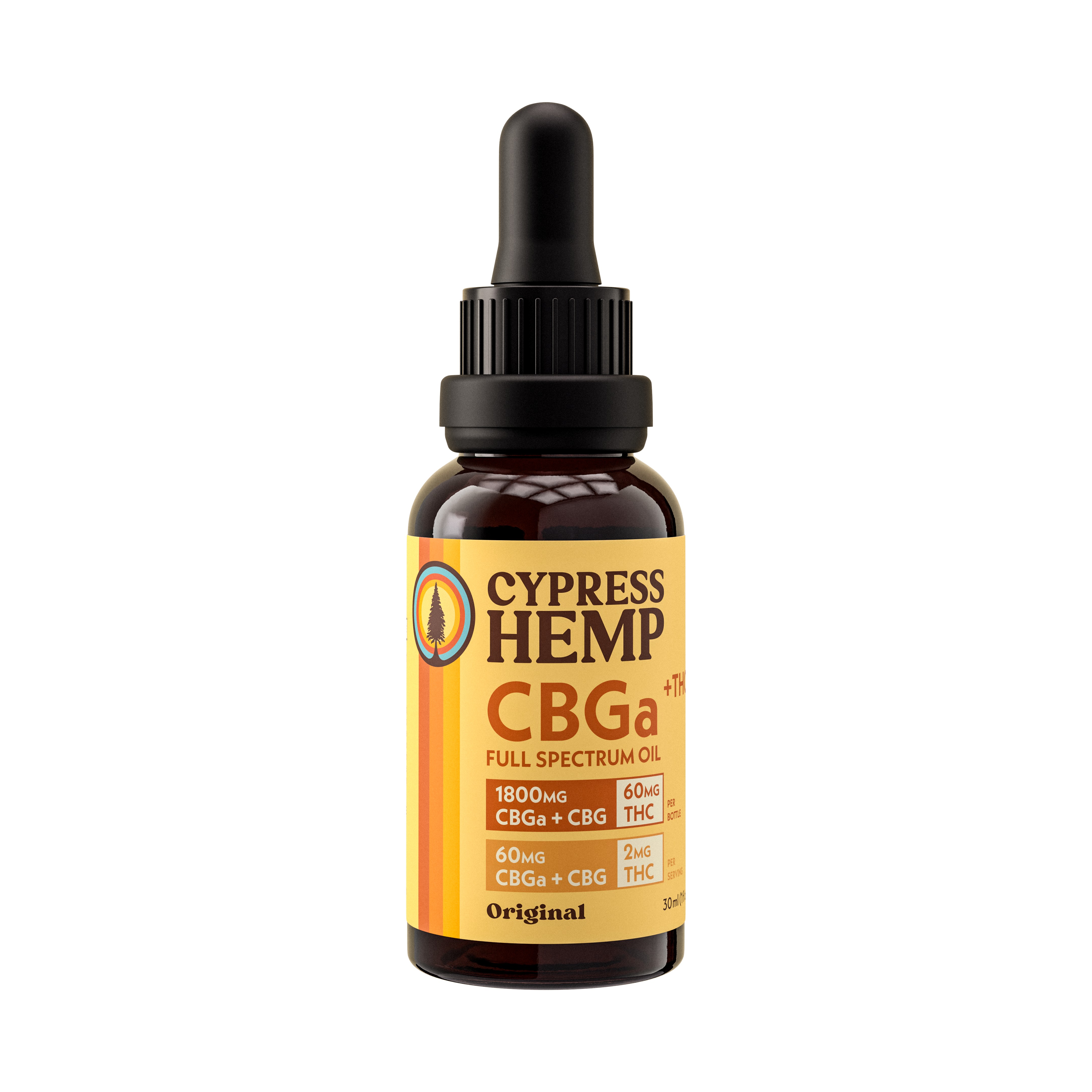 CBGa + THC Oil