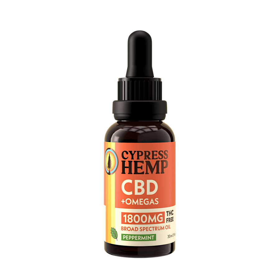 Broad Spectrum CBD + OMEGAS Oil