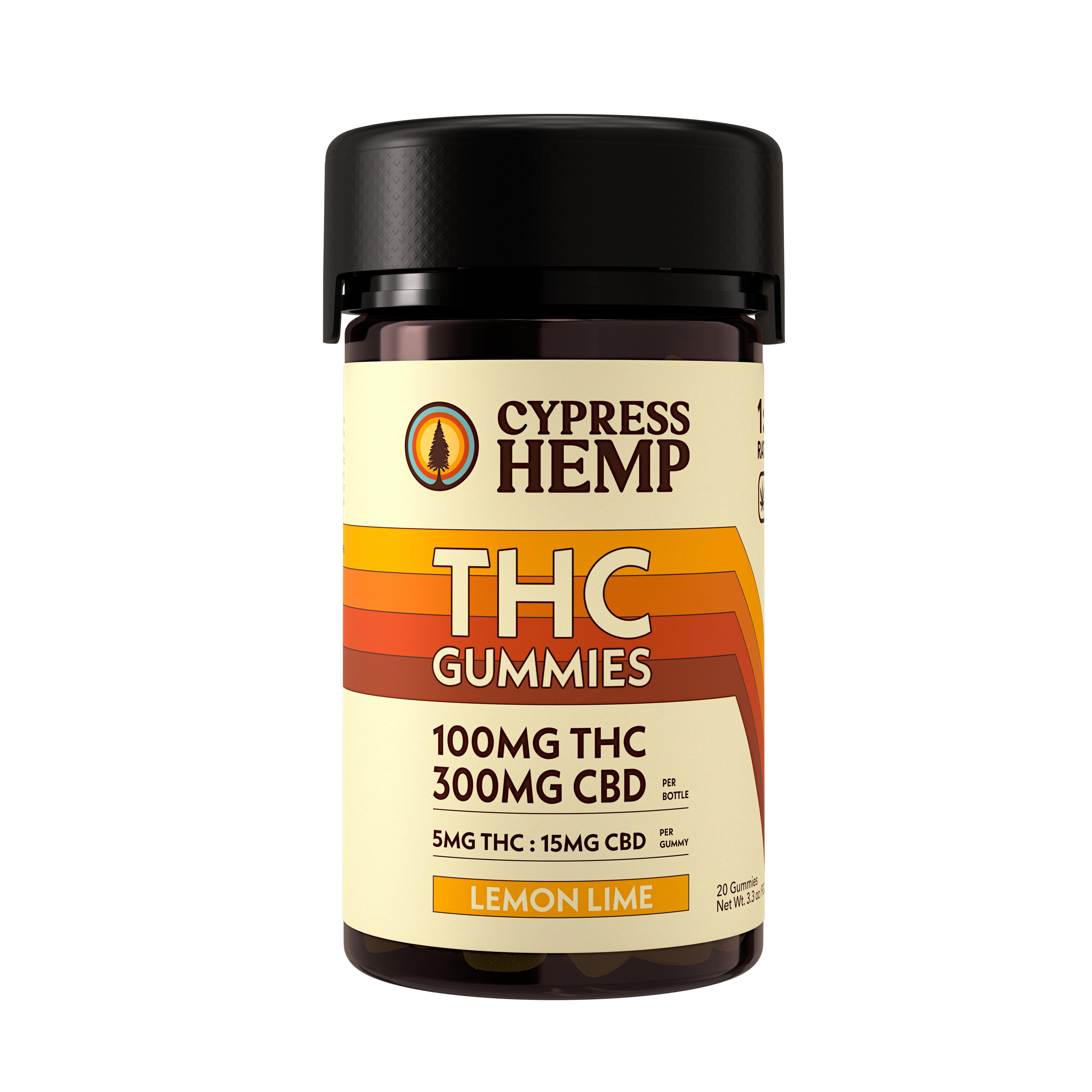 1:3 Ratio - Live Resin THC Gummies