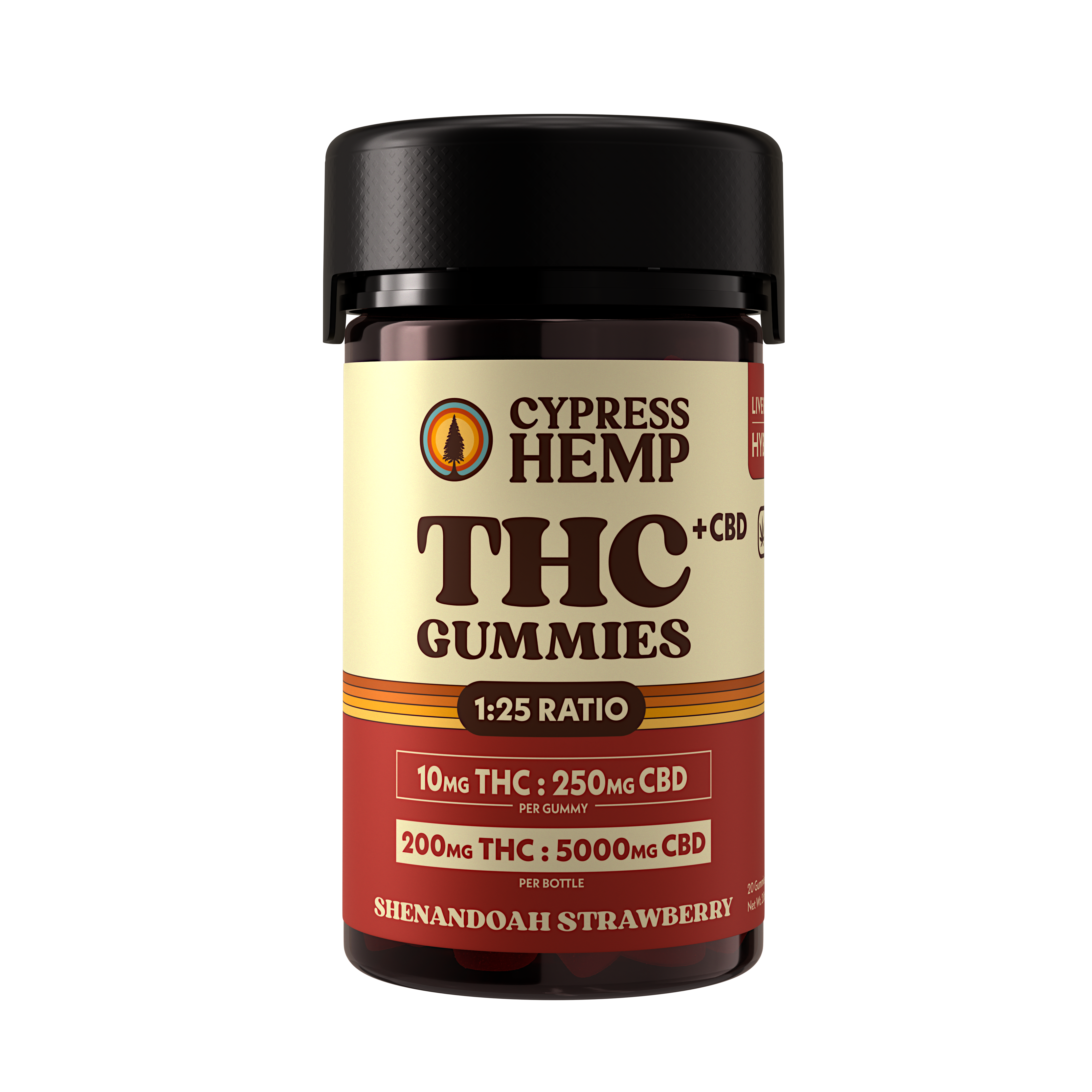 1:25 Collection - Live Resin THC Gummies