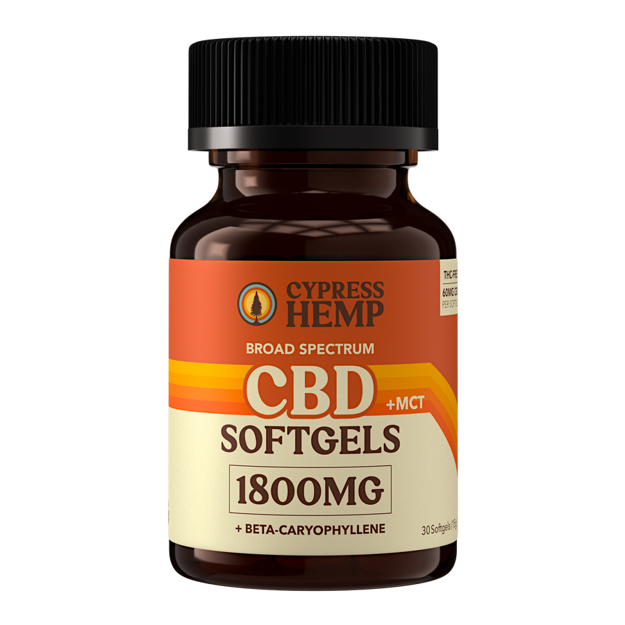 Broad Spectrum CBD Softgels + BCP