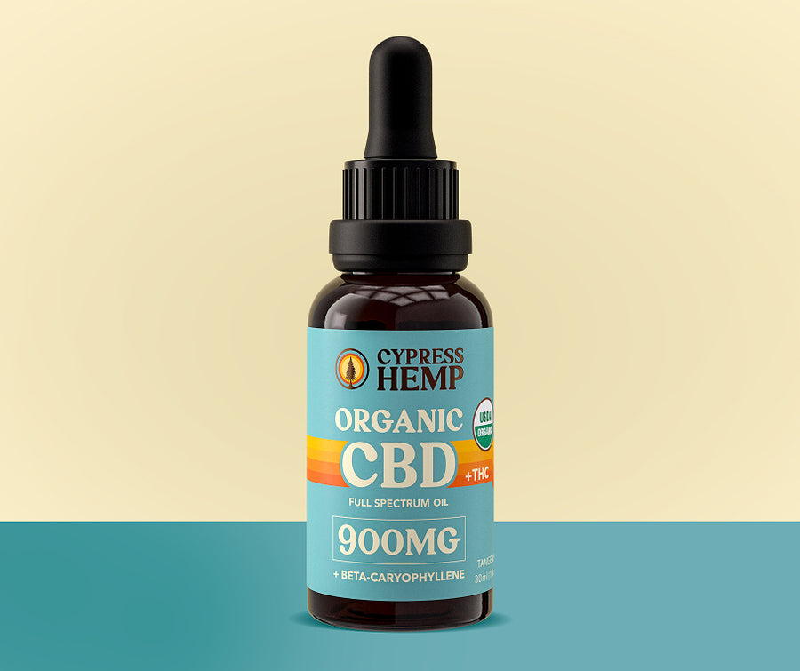 USDA Organic Full Spectrum CBD Oil + BCP