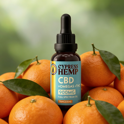 Full Spectrum CBD + Omegas Oil – Cypress Hemp