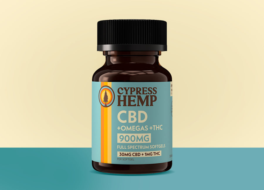 Full Spectrum CBD + OMEGAS™ Softgels