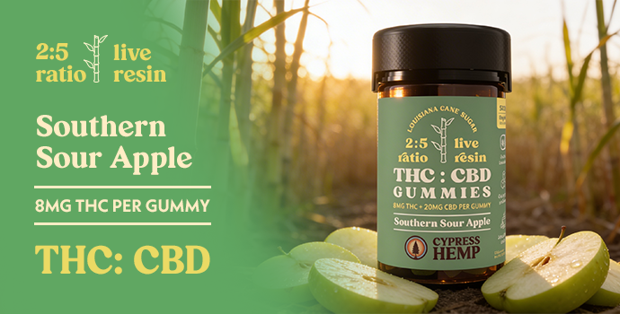 2:5 Ratio Live Resin THC + CBD Gummies
