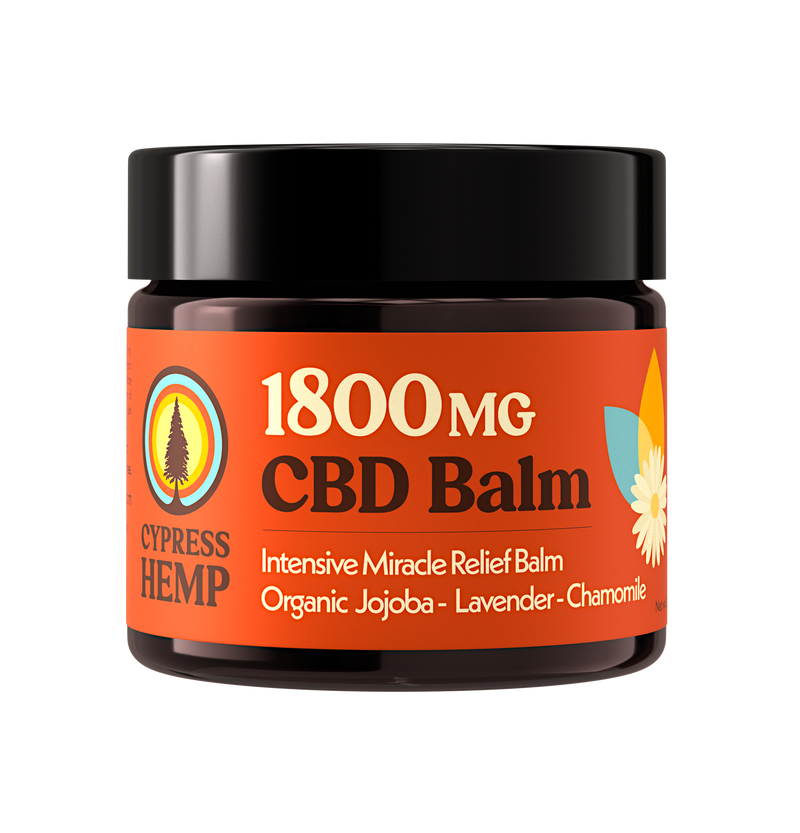 CBD Balm - Broad Spectrum Hemp Balm - Cypress Hemp