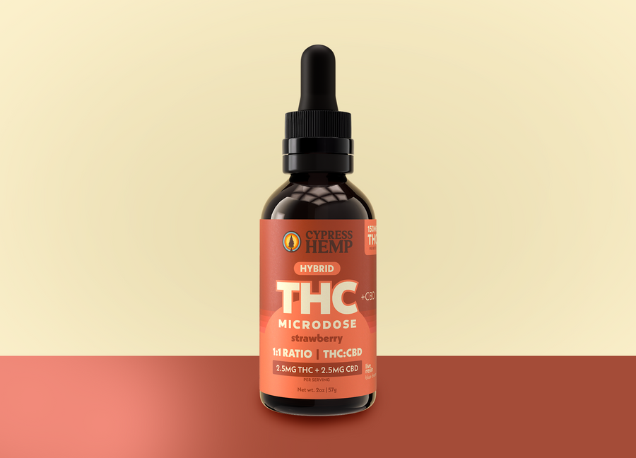 Microdose THC Oil – Cypress Hemp