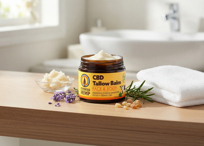 Organic CBD Tallow Balm – Cypress Hemp