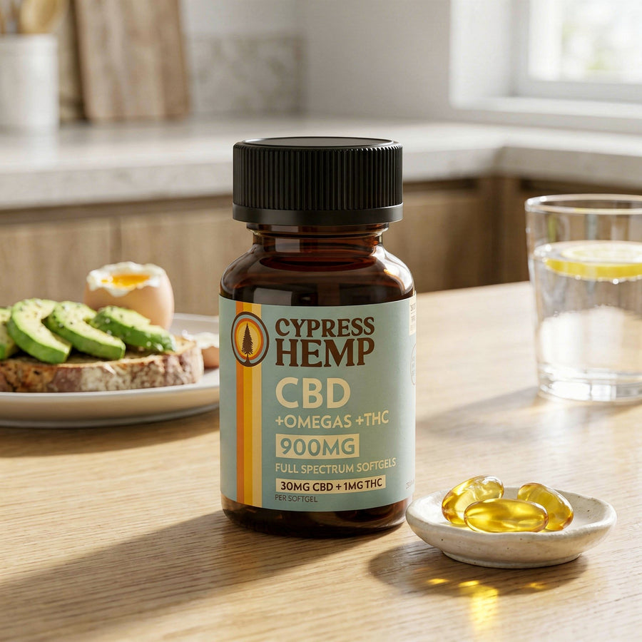 Full Spectrum CBD + OMEGAS™ Softgels