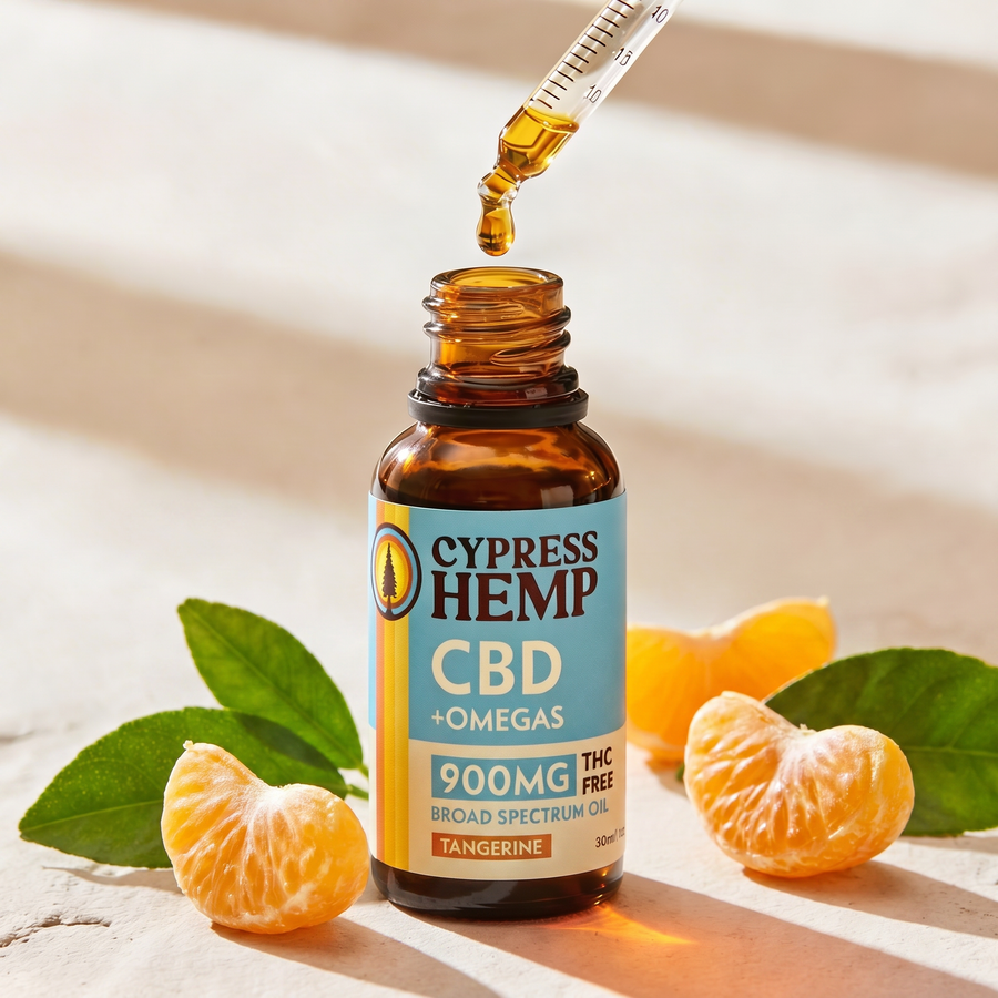 Broad Spectrum CBD + OMEGAS Oil