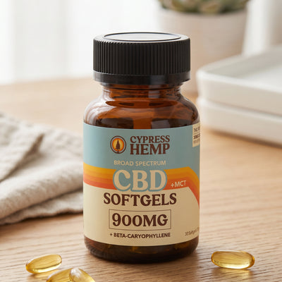 Broad Spectrum CBD Softgels + BCP