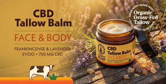 Organic CBD Tallow Balm