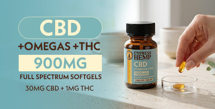 Full Spectrum CBD + OMEGAS™ Softgels