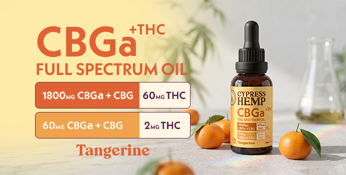 CBGa + THC Oil