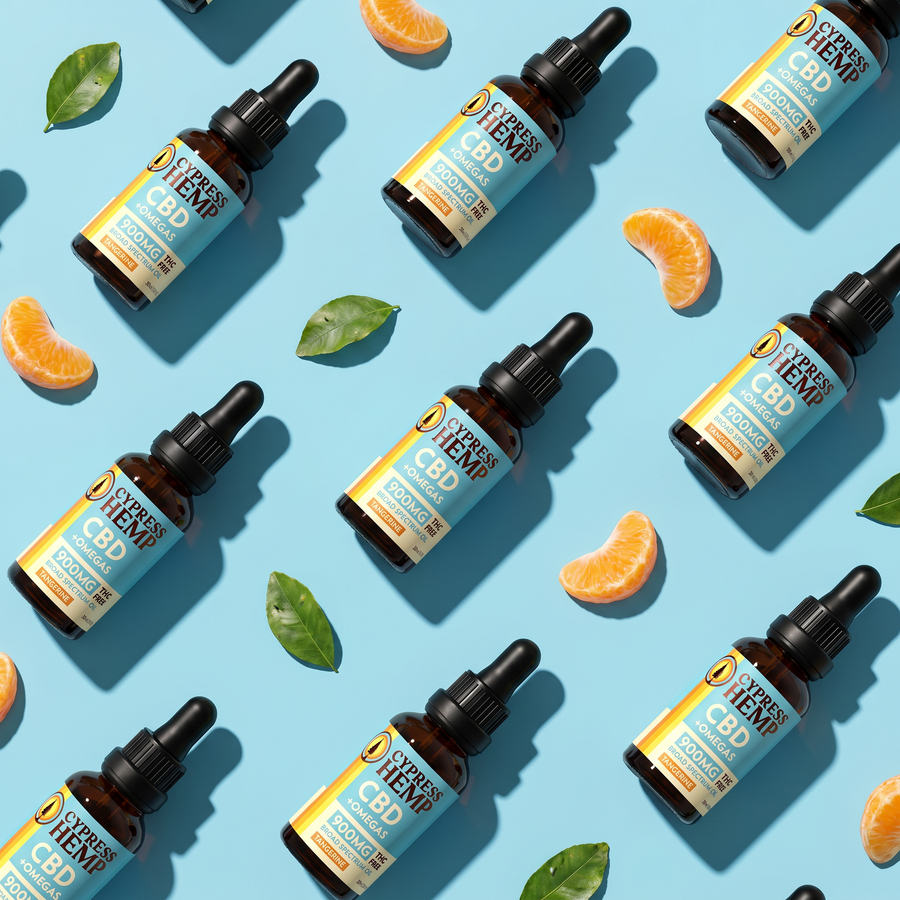 Broad Spectrum CBD + OMEGAS Oil
