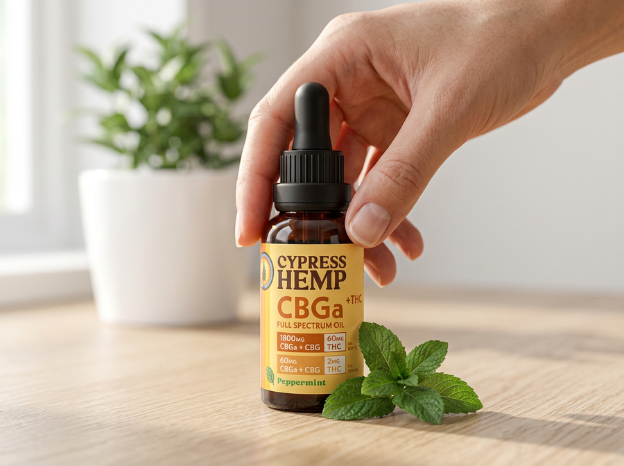CBGa + THC Oil