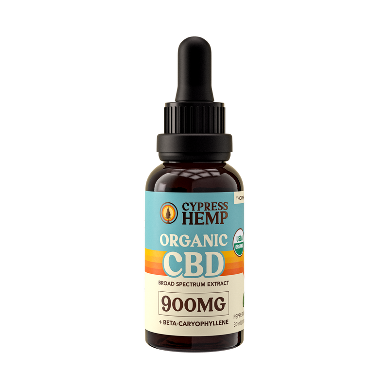 Organic Broad Spectrum CBD Oil - Cypress Hemp