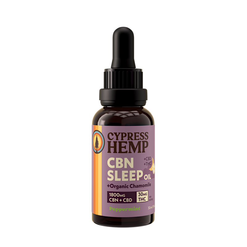 CBN Sleep Oils – Cypress Hemp