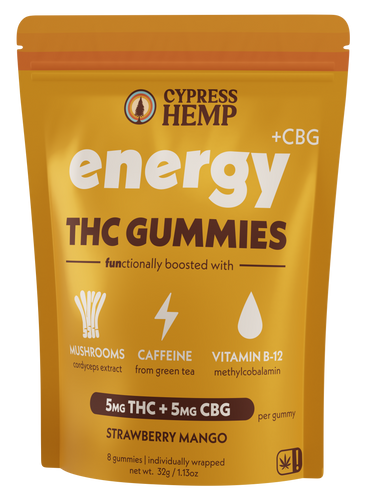 Functional Energy THC Gummies - 32 Gummies / Strawberry Mango