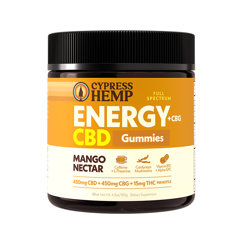 CBD Gummies - Energy + CBG – Cypress Hemp