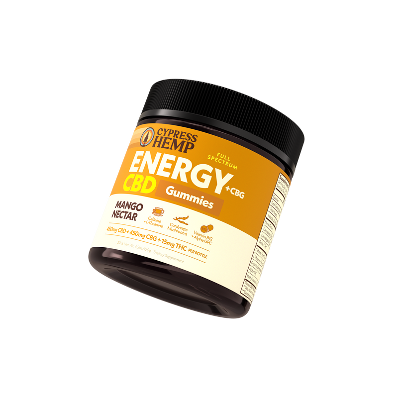 CBD Gummies - Energy + CBG – Cypress Hemp