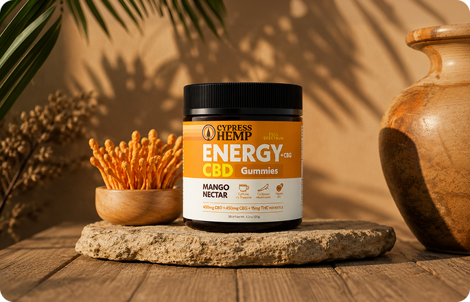 CBD Gummies - Energy + CBG – Cypress Hemp