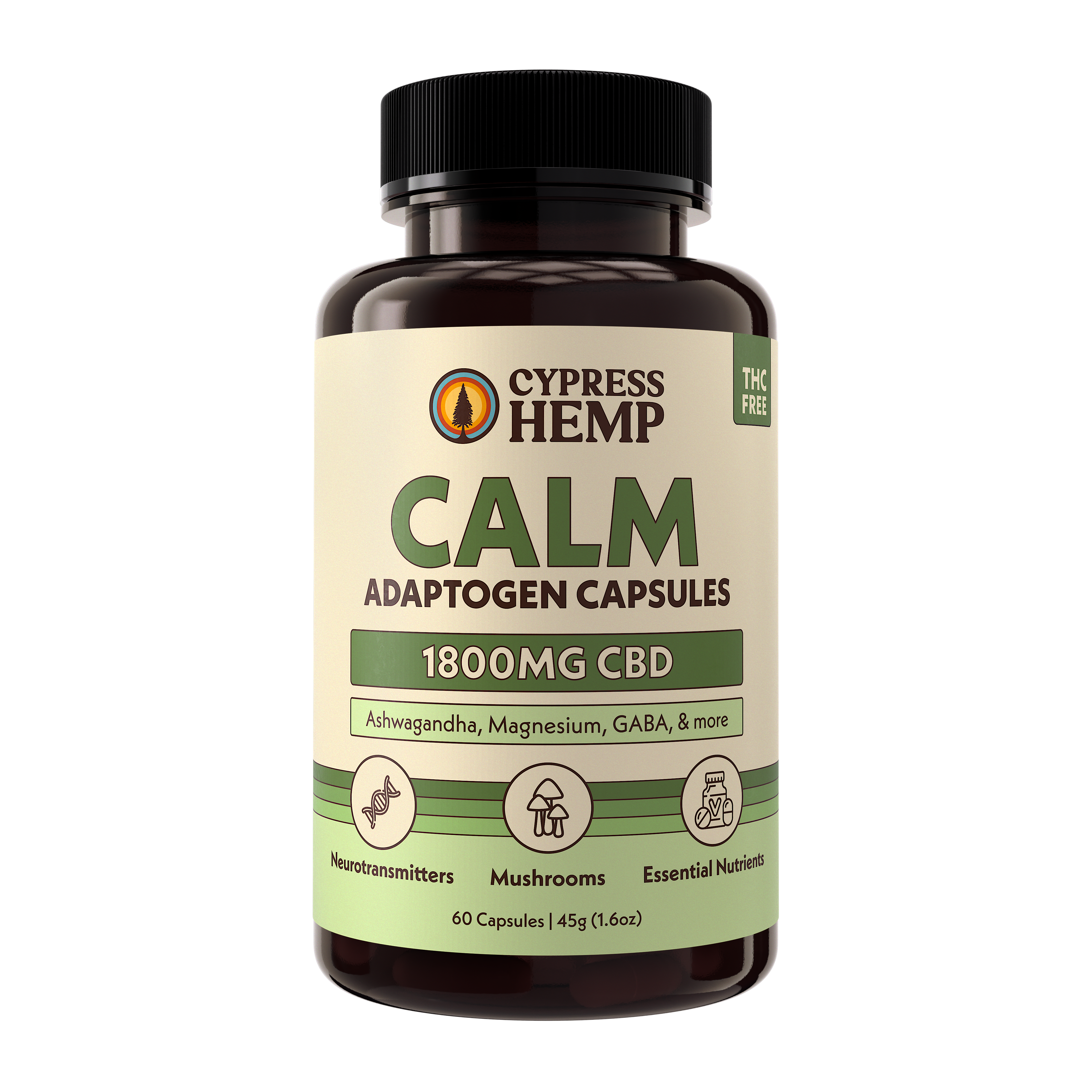 CBD Adaptogen Capsules - Calm (CBD)