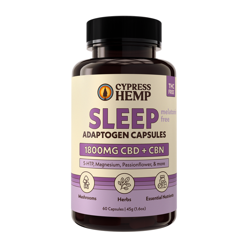 CBD Adaptogen Capsules – Cypress Hemp