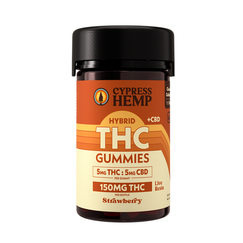 THC Shroom Gummies - 240mg:240mg THC:CBG (Sativa - Cordyceps - Guava  Passionfruit)