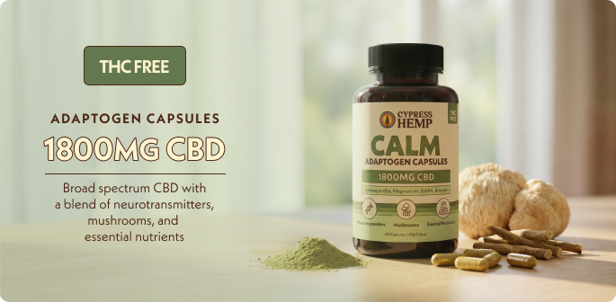 CBD Adaptogen Capsules - Calm (CBD)