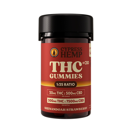 1:25 Collection - Live Resin THC Gummies - 20mg THC / Strawberry - Sativa