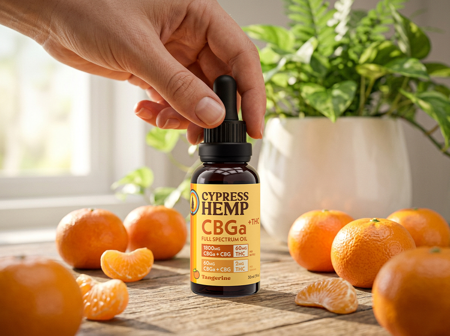 CBGa + THC Oil