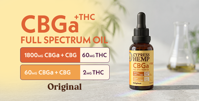 CBGa + THC Oil
