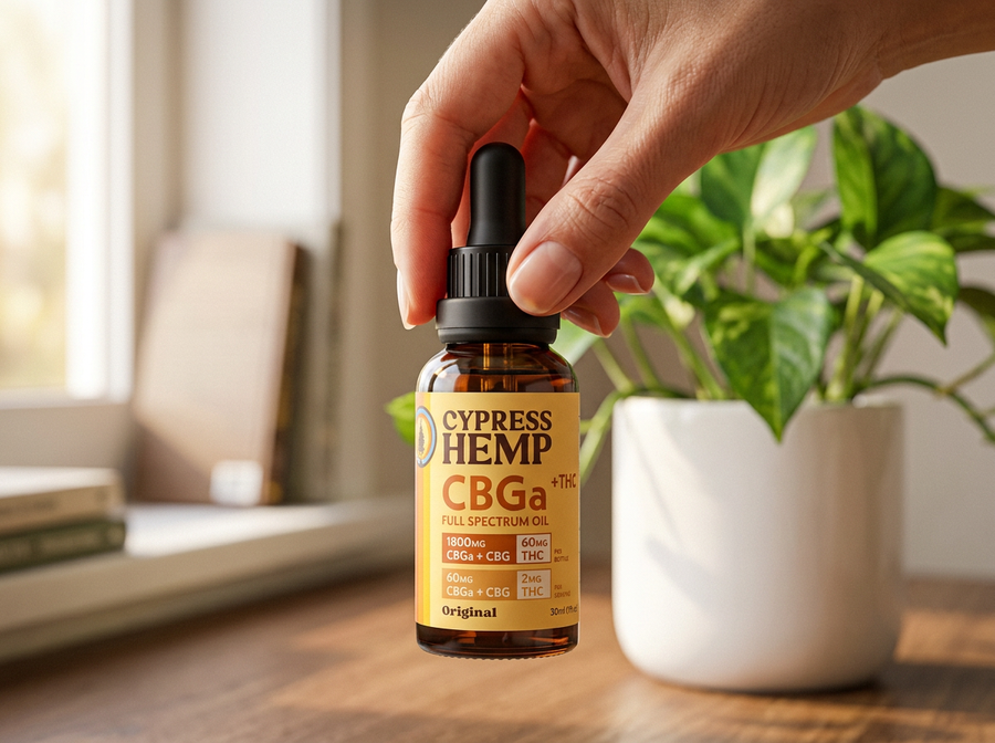 CBGa + THC Oil