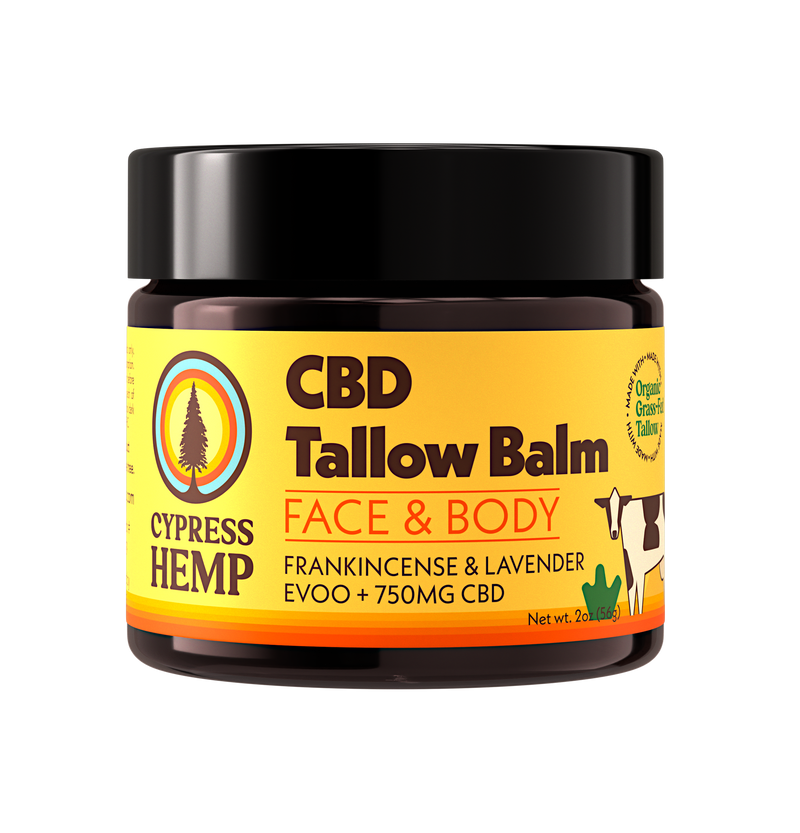 Organic CBD Tallow Balm – Cypress Hemp