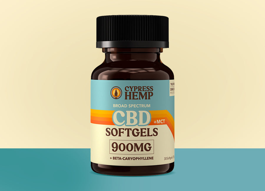 Broad Spectrum CBD Softgels + BCP