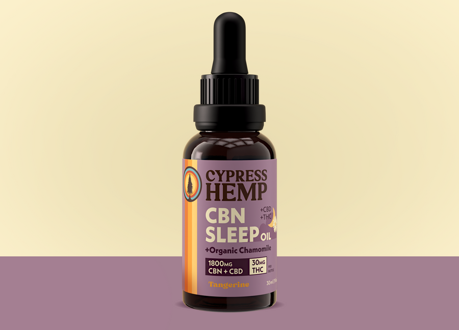 CBN Sleep Oils – Cypress Hemp