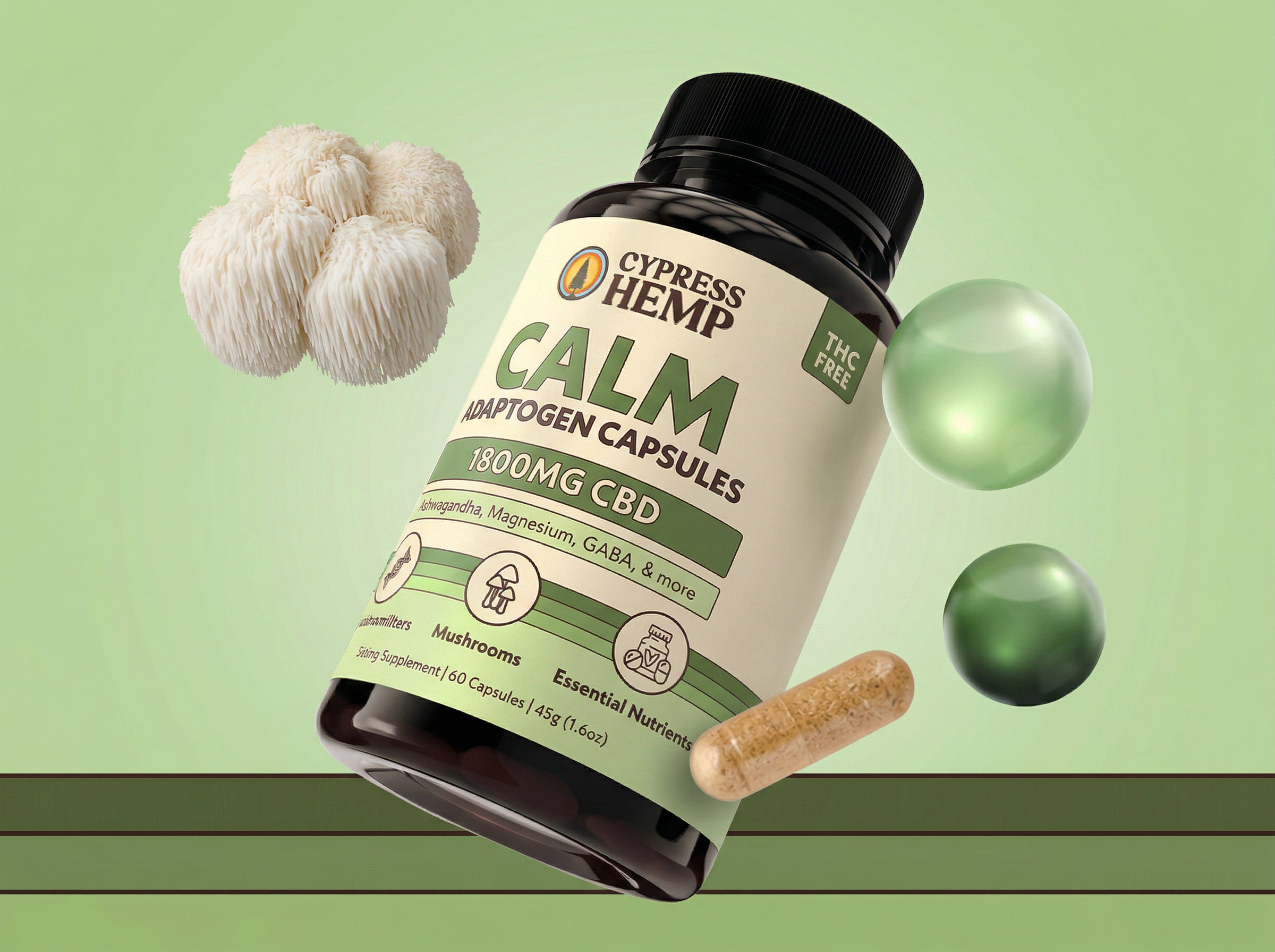 CBD Adaptogen Capsules – Cypress Hemp