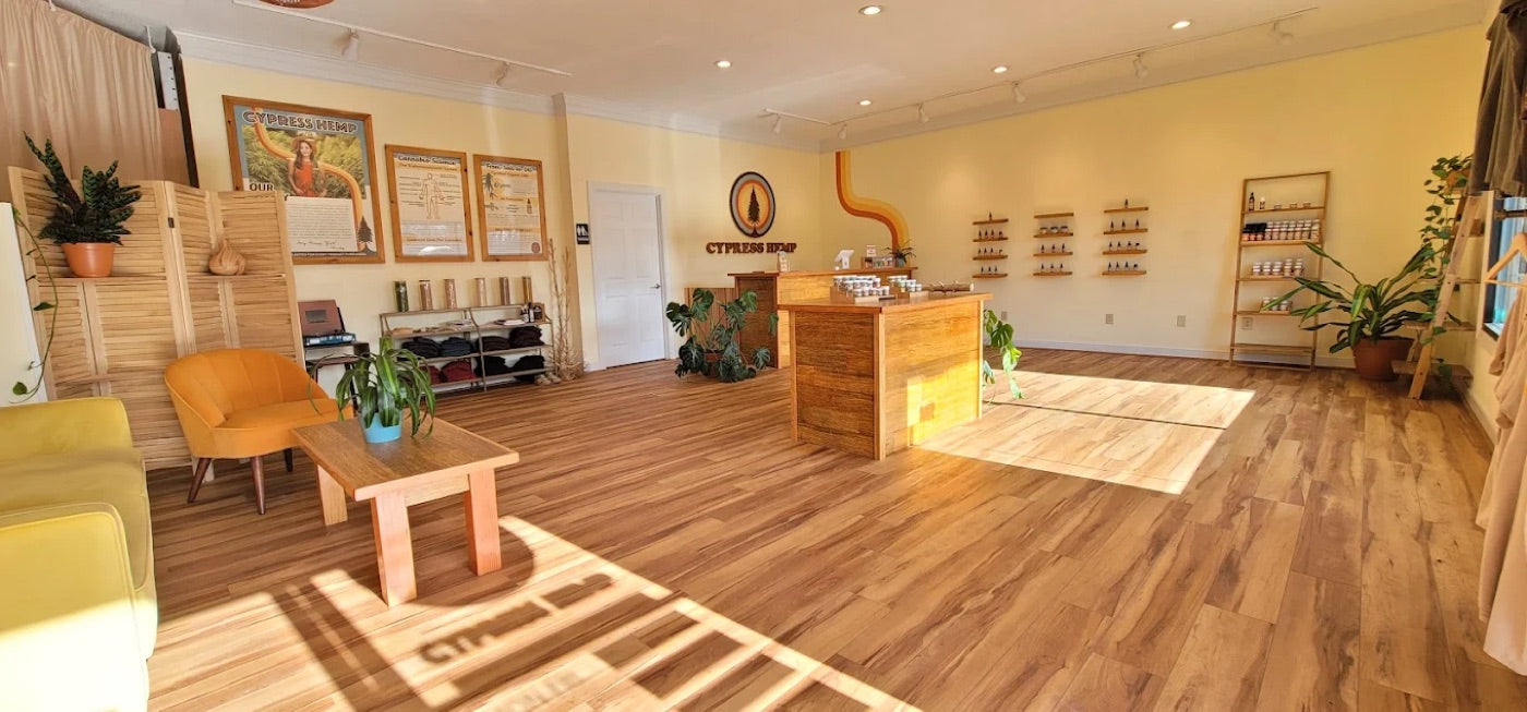 Inside the Cypress Hemp Virginia store